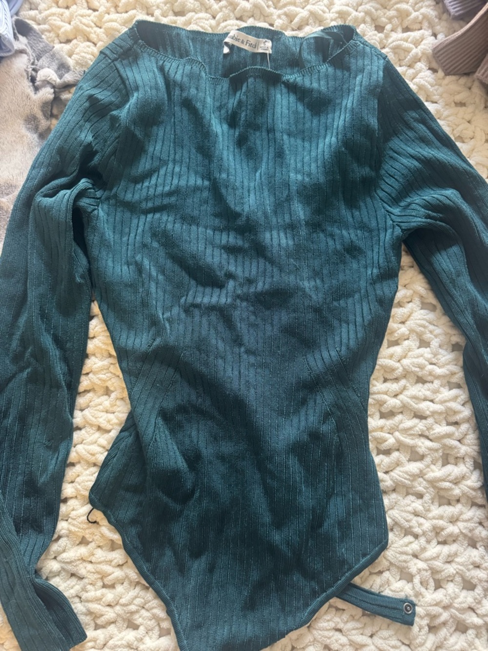 Abercrombie Emerald / Teal Bodysuit